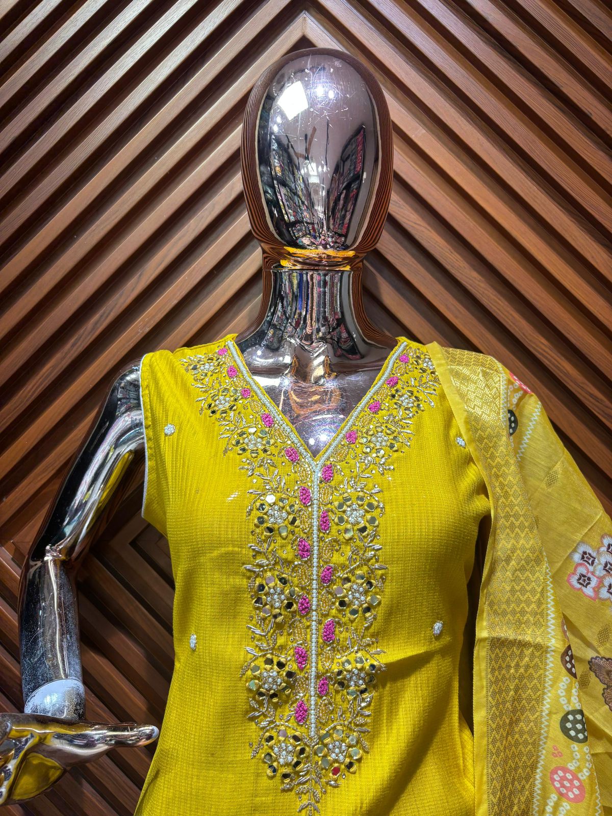 Party wear embroidered Suit
