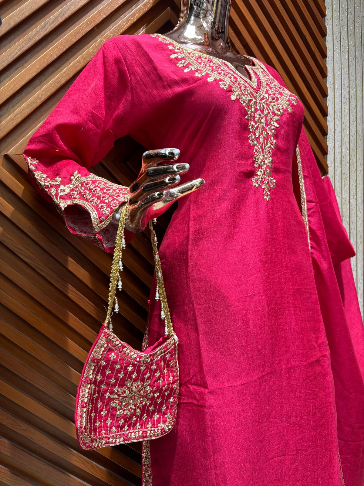 Embroidered Ethnic Suit